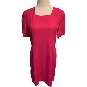 Betsy’s Things Pink Shift Dress Sz 12